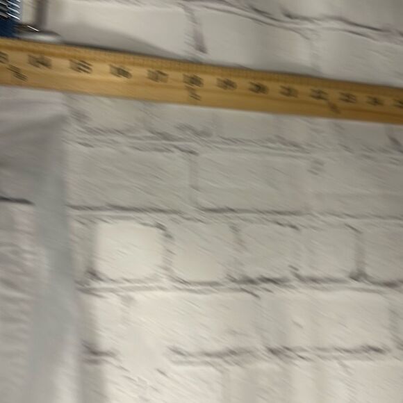 Zara Jeans Womens 8 White High Rise Waist Flared Raw Hem Wide Leg Pants - Picture 4 of 8